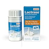 pro natura Lactrase 6000 – Nachfüll-Pack für Klickspender, 480 Lactase Tabletten bei Lactose-Intoleranz, für den unbeschwerten Genuss von Milch und Milchprodukten