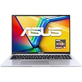 ASUS Vivobook 16 Laptop | 16' WUXGA entspiegeltes IPS Display | AMD Ryzen 5 7430U | 16 GB RAM | 512GB SSD | AMD Radeon | Windows 11 | QWERTZ Tastatur | Cool Silver