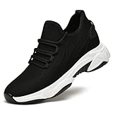 Elevate Shoes Herren 6-10 cm Unsichtbare Höhenerhöhung Mesh Sneaker Leichtgewichts Joggingschuhe Walkingschuhe Höhensteigerung Schuhe