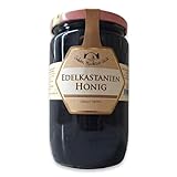 Edelkastanien-Honig 1000g / 1kg kräftig aromatischer Bienenhonig 100% naturbelassenene Premium Imkerqualität