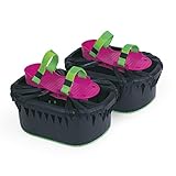 Stay Active MOON Shoes Strap on self Centering Foam Shoe, Non-Skid - Mini Trampolines for feet: Indoor / Outdoor Activity Toy for Boys & Girls