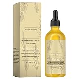 Natural Hair Growth Oil, Damaged Hair Treat-ment, Frizz Repair, Lightweight Formula, Natural Ingredients, 30ml, Perfect for Frizz Control or Post-Wash Nourishment
