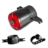 Fahrrad-Rücklicht, Sicherheits-Rücklicht, 5 Modi, wiederaufladbare LED-Warnleuchte, hohe Sichtbarkeit, Nachtfahrlicht, wasserdichtes Zubehör für Männer und Frauen