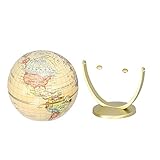 Globe, Globe English Mini World Map mit Robuster Harter Basi