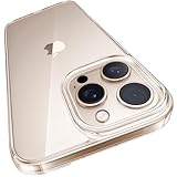 TORRAS Crystal Clear für iPhone 16 Pro Hülle [Nr.1 Vergilbungsschutz & Ultra Dünn] Handyhülle iPhone 16 Pro Case Militär-Grade Stoßfest Silikon Weicher Griff Kratzfest, Transparent
