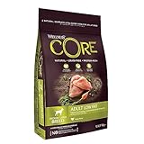 Wellness CORE Adult Low Fat, Hundefutter trocken für sterilisierte / übergewichtige Hunde, getreidefrei, mit hohem Fleischanteil, Pute, 10 kg