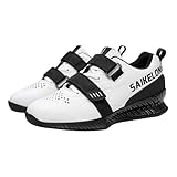 Yummsion Gewichtheberschuhe,Kreuzheben Schuhe,Kniebeugen Schuhe,Deadlift Schuhe Cross Trainer,Powerlifting Bodybuilding Shoes,MäNner Gewichtheben Squat Schuhe,rutschfest Stabil,FüR Fitness