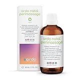 Ardo Natal Perimassage Damm-Massageöl 50ml - aus rein natürlichen Inhaltsstoffen - erhöht die Elastizität, reduziert das Risiko von Dammrissen - für Geruchsempfindliche
