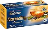 Meßmer Darjeeling | blumig-lieblich | 25 Teebeutel | Vegan | Glutenfrei | Laktosefrei