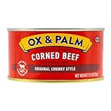 Ox & Palm Corned Beef Original Chunky Style, 326.0 g (12 Stück)