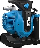 Güde Motorpumpe GMP 7.21 (2-Takt-Motor, 1,45/2 (kW/PS), 52 cm³ Hubraum, 7000 l/h Fördervolumen, 24 m max. Förderhöhe, 8 m max. Ansaughöhe, Pumpengehäuse und Laufrad aus Aluminium-Druckguss)