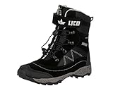 Lico Unisex Kinder Sundsvall Vs Schneestiefel, Schwarz Grau, 26 EU