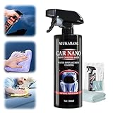 Nano Car Spray, 2024 New Auto-Schutzlack-Spray, Nano Car Scratch Removal Spray, High Protection Fast Coated Car Nano Spray, Car Coating Spray (1PC, 500ml)