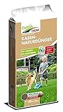 CUXIN DCM Rasen-Naturdünger - Langzeit Rasendünger - Mit MINIGRAN® TECHNOLOGY - unbedenklich für Haustiere - organischer NPK-Dünger - 20kg für 450 m²
