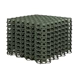 Fixkraft 10x Rasengitter Paddockplatten grün 50x50 cm – robuste Bodenwaben für Garten, 2,5 m² Stabiler Kunststoff, ideal für Wege & Einfahrten, UV-beständig, einfach zu verlegen, 10 Stück