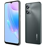 Blackview A52 Android 12 Handy ohne Vertrag, 6,5'' Waterdrop Bildschirm, Octa Core 2GB 32GB (512GB Externe SD), 13MP+5MP, Dual-SIM Smartphone, 5180mAh Akku, Gesicht Entsperren&Fingerabdruck Schwarz
