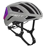 Scott Centric Plus Rennrad Fahrrad Helm Narwal grau/lila 2025: Größe: L (59-61cm)
