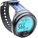 Cressi KS770052 Leonardo Dive Computer, Schwarz/Blau