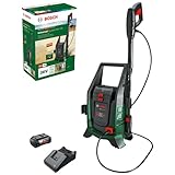 Bosch Mobiler Akku-Hochdruckreiniger UniversalAquatak 36V-100 (für die Reinigung zu Hause oder unterwegs; 36-Volt-System; bis zu 45 min Laufzeit; mit 4.0 Ah-Akku und Ladegerät)