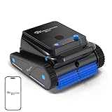 EVERCROSS BOT U8 Poolroboter akku mit App, Intelligenter kabelloser poolroboter Boden und Wand, 120 Minuten Akkulaufzeit, Reinigungsfläche bis zu 200 m²