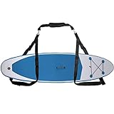 YONGZHAO Kajak Tragegurt Tragbarer Stand Up Surfboard Schultergurt Paddleboard Kanu SUP Tragegurt Verstellbarer Nylon Tragegurt