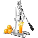 Handpresse Entsafter Maschine, manuelle Orangensaftpresse mit rutschfestem Griff, abnehmbarem Teiledesign und mühelosem Saft