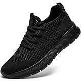 sneaker herren schuhe laufschuhe sportschuhe turnschuhe schwarz wanderschuhe atmungsaktiv leichte männer tennisschuhe freizeit outdoor fitnessschuhe 43