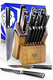 DALSTRONG 24 Piece Knife Block Set - Vanquish Series - Forged ThyssenKrupp High Carbon German Steel - POM Handle - NSF Certified