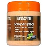 Fuß-Badesalz mit Neigung zu Fußpilz und Hautrissen 550g BINGOSPA