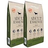 ZEYUAN Premium-Trockenhundefutter Adult Essence Beef 2 x 15 Kg, Hundefutter Trocken, Dog Food, Hundefutter Aufbewahrung