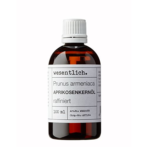 Aprikosenkernöl 100ml - 100% reines Öl (Prunus Armeniaca) von wesentlich.