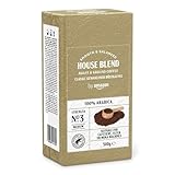 by Amazon Kaffee Classic 100% Arabica, Gemahlener Röstkaffee, Mittlere Röstung, 500g (1er-Pack)