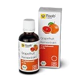 Raab Vitalfood® Bio Grapefruit Extrakt Tropfen (50 ml) - standardisiert auf Bioflavonoide, Extrakt aus Grapfruitkernen und -schalen, Konzentrat zum Verdünnen, Vegan, Bio-Qualität, ohne Alkohol