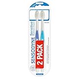 Sensodyne Sensitive MultiCare Expert Zahnbürste Doppelpack, weich, 2 Stück, speziell entwickelt für Menschen mit schmerzempfindlichen Zähnen