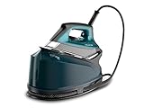 Rowenta Compact Steam Pro DG7621 Dampfbügelstation, Kunststoff, Blau/Schwarz, X-Large