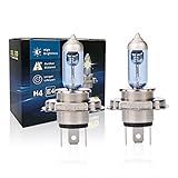 Halogen H4 Scheinwerferlampe Birne 60/55W 12V Auto Abblendlicht Fernlicht Glühlampen mit Zulassung - 2 Stück …