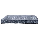Homgoday Palettenkissen Indigo 120x80x12 cm Palettenauflage Sitzkissen Palettensofa Palettenkissen Palettenpolster Palettenmöbel Gartenkissen Gartenmöbel