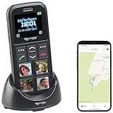 simvalley MOBILE Smartphone: 4G-Senioren-Handy mit Garantruf Easy, 4 Kurzwahl-Foto-Tasten, GPS, App (Senioren Smartphone, Seniorenhandy mit Notrufknopf)