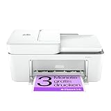 HP DeskJet 4220e Multifunktionsdrucker, 3 Monate gratis drucken mit HP Instant Ink inklusive, HP+, Drucker, Kopierer, Scanner, Mobiler Faxversand, WLAN, Automatische Dokumentenzuführung, Weiß