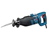 Bosch Professional Säbelsäge GSA 1300 PCE (Leistung 1.300 Watt, max. Schnitttiefe: 230 mm, mit SDS und Constant Electronic, 2 Sägeblätter (Holz/Metall), im Koffer)