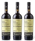 3x 0,75l - Valdespino - El Candado - Pedro Ximénez - Jerez-Xérès-Sherry D.O.P. - Andalusien - Spanien - Sherry süß