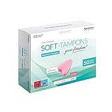 JOYDIVISION Soft-Tampons'mini' – fadenlose Tampons, 50er Schachtel