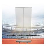 ASDQWER Roll Up Eco Spuckschutzfolie,Hygieneschutz,Spritzschutz,Spuckschutz Rollup,Trennwand,mit klarer Folie,Rollup,Die Größe ist optional,60 * 160cm