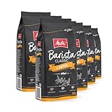 Melitta Barista Classic Crema, Ganze Kaffee-Bohnen 8 x 1kg, ungemahlen, Kaffeebohnen für Kaffee-Vollautomat, mittlere Röstung, Stärke 4, im Tray