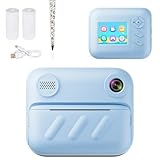 1080P 1300mAh HD Digital Type-C Charging Video Digital Instant Photo Printing Camera for Girls Boys