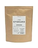 Yame Gyokuro - Hochwertigster Grüner Tee aus Japan - Feinster Grüntee-Genuss mit geringster Bitterkeit - Erste Ernte - In Handarbeit Hergestellt - 80g