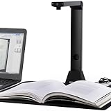 Gtremulent Dokumentenscanner A3 Mobile Buchscanner: 22MP Dokumentenkamera OCR Texterkennung Bücherscan PDF/Word/Excel für Archivierung Rechnung Schule Zuhause Büro Universität