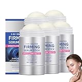 Flysmus Advanced Peptide Firming Serum Stick mit Kollagenpeptid – Hautstraffender Cremestift mit Vitamin C für das Gesicht, zur Faltenglättung und am besten für alle Hauttypen geeignet (5 PCS)