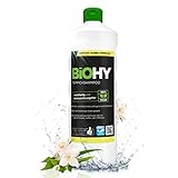 BiOHY Teppichshampoo (1l Flasche) | Teppichreiniger Konzentrat | ideal gegen hartnäckige Flecken | materialschonend & tierfreundlich | effektives Bio Mittel | kraftvoller Teppich Schaum