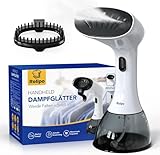 Rolipo Dampfglätter, 400ML Steamer Wassertank Dampfbürste Faltenentferner, für Zuhause, Büro, Reisen, Weiß